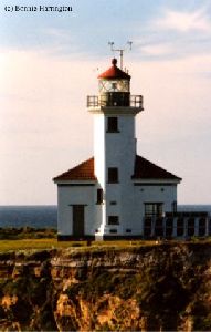 Nice close up of the front of the lighthouse.