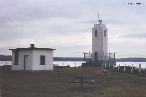 The tower and oil house.