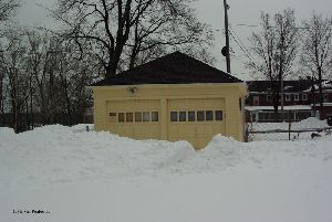 The garage.