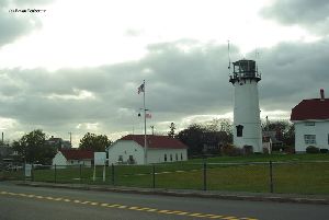 The light station.