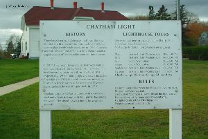Sign in front of the station.