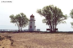 The lighthouse and pier.