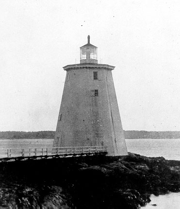 U.S. Coast Guard Archive Photo of the 1804 Portsmouth Harbor Lighthouse