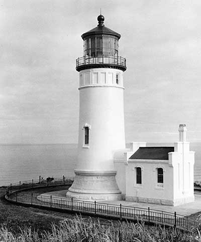 U.S. Coast Guard Archive Photo of the North Head Lighthouse