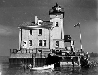 Rondout II Lighthouse - U.S. Coast Guard Archive Photo