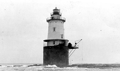 The Whale Rock Lighthouse