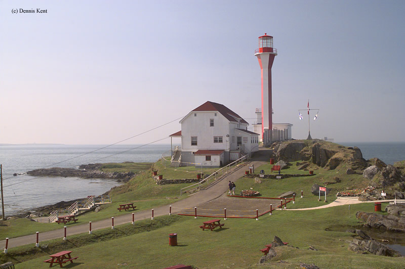 Photo of the Cape Forchu Lighthouse.