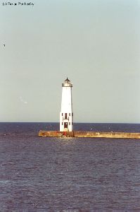 Nice shot of the lighthouse on the breakwater.