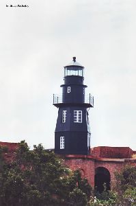 Lighthouse from the courtyard.