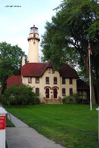 Lighthouse and quarters.