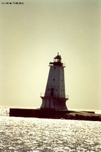 Another nice shot of the Ludington light.