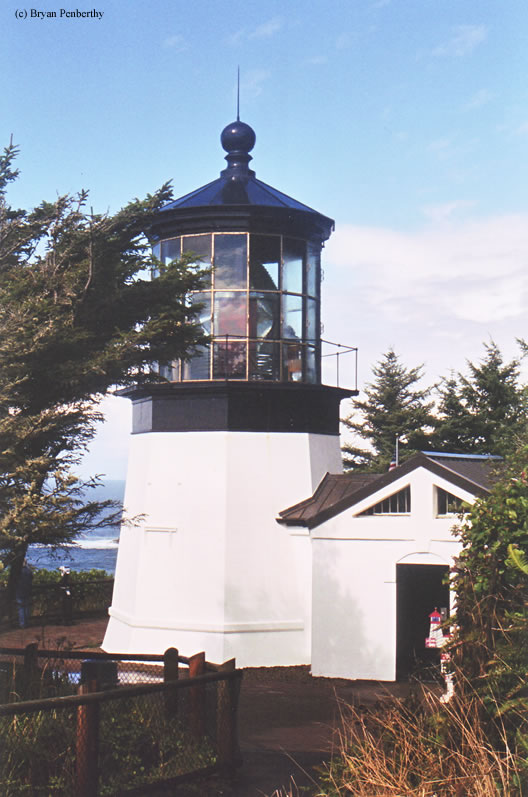 Photo of the Cape Meares Lighthouse.