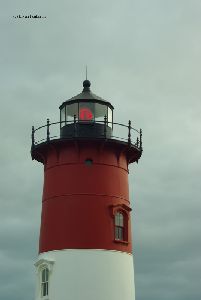 Close up of the red light.