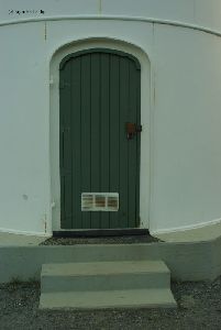 Door leading into the tower.