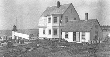 National Archives photo of the Marshall Point Lighthouse