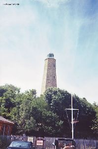 Cape Henry above the trees.
