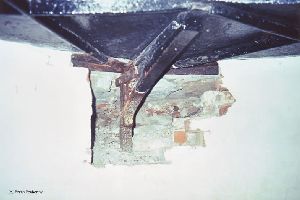 Some of the brick work showing its age.