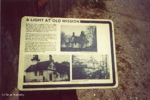 Old Mission plaque.