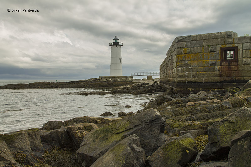 Photo of the Portsmouth Harbor Lighthouse.