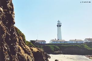 The lighthouse and the cliffs.