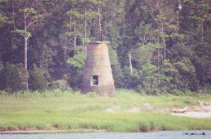 Beautiful close up of lighthouse.