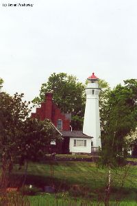 Shot of the lightstation from the rear.
