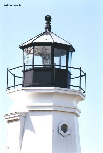 Great shot of the lens and lantern room.
