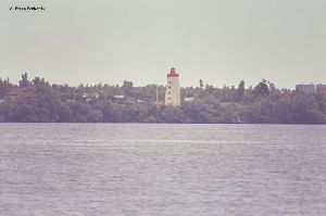 Lighthouse from across the St. Lawrence River.