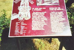 Another plaque in front of the lighthouse.