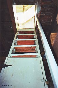 Steps to the lantern room.
